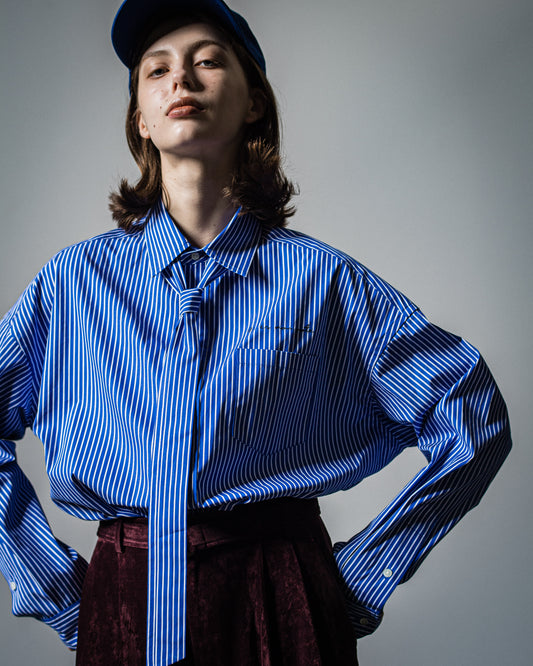 Stripe Message Tie Shirts