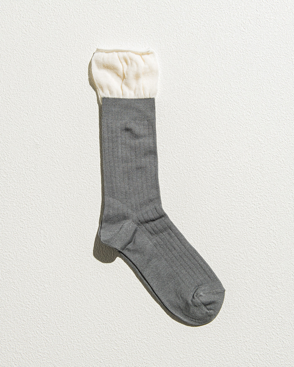Layered Like Wide Rib Socks