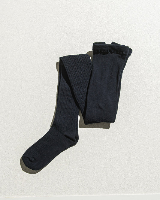 Cable Knitting Tights